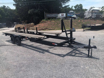 New 2025 22' HEAVY DUTY PONTOON TRAILER 7K