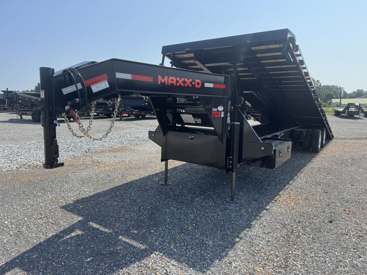 New 2026 MAXXD Gooseneck Trailer | 102" x 34' 30K GVWR