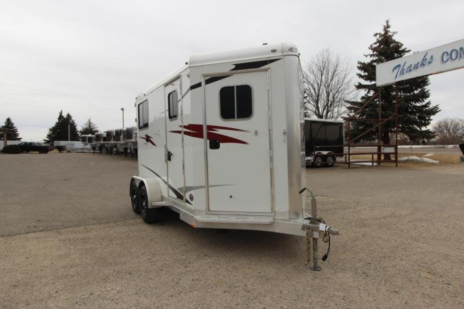Used 2023 4-Star Trailers 2 Horse BP Trailer
