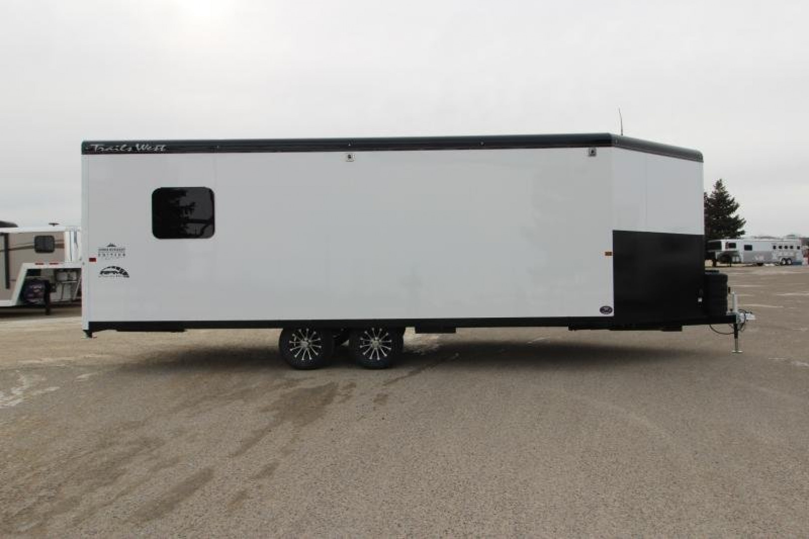 New 2025 Trails West RPM 28' BP Snowmobile Trailer