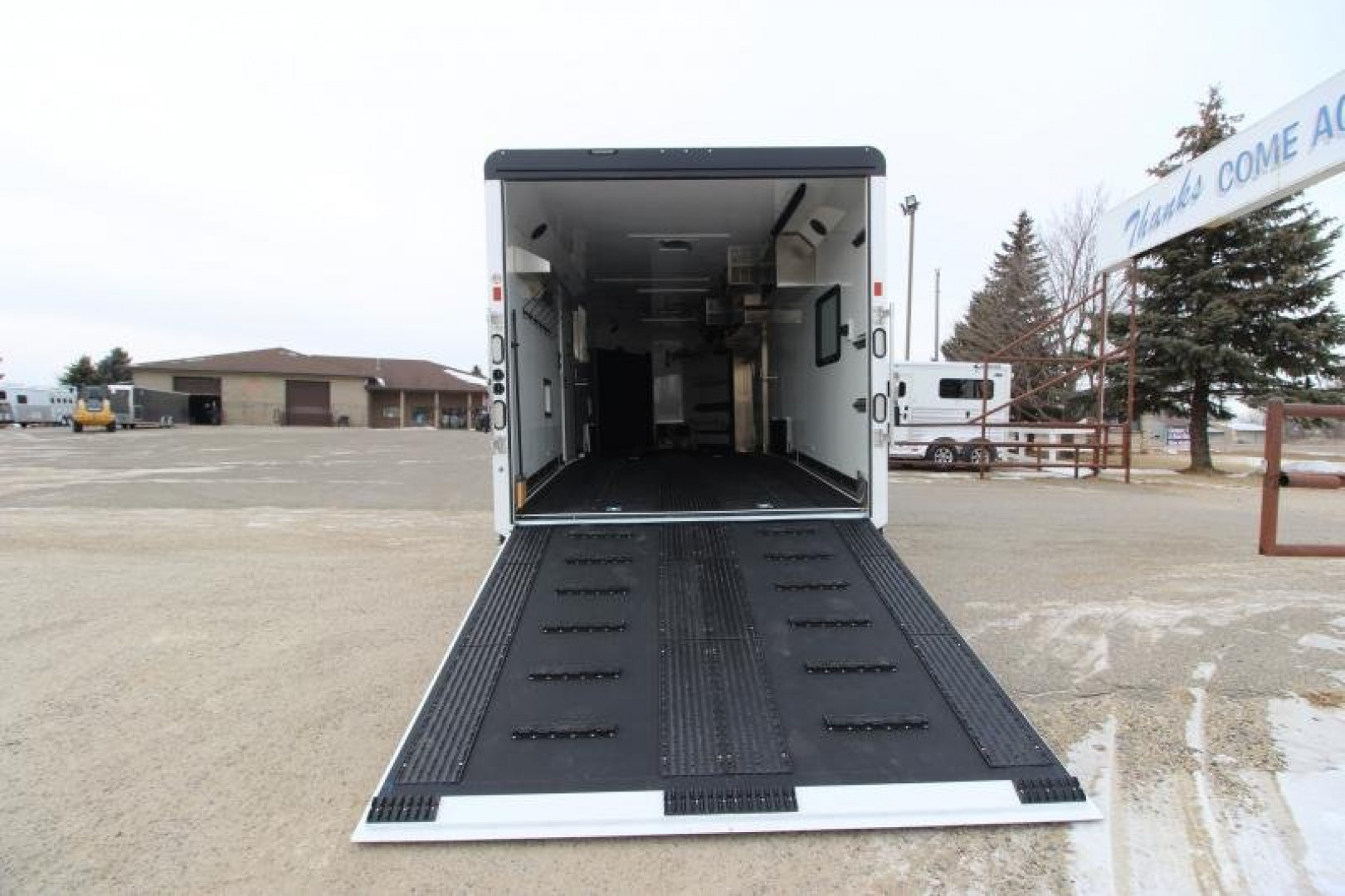 New 2025 Trails West RPM 28' BP Snowmobile Trailer