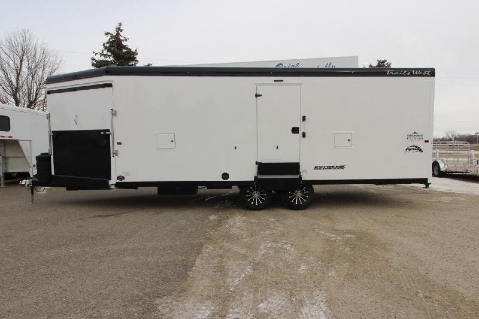 New 2025 Trails West RPM 28' BP Snowmobile Trailer