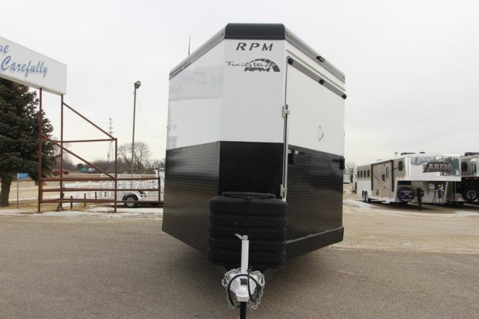 New 2025 Trails West RPM 28' BP Snowmobile Trailer