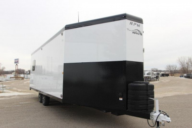 New 2025 Trails West RPM 28' BP Snowmobile Trailer