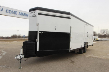 New 2025 Trails West RPM 28' BP Snowmobile Trailer