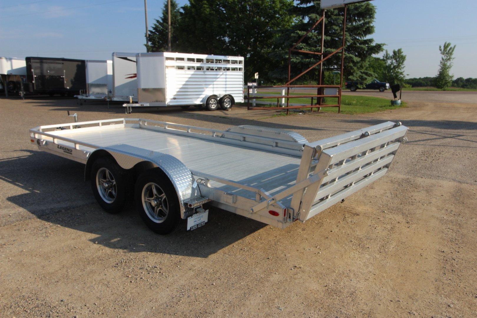 New 2025 Legend Trailers 7'x16' open Utility Trailer