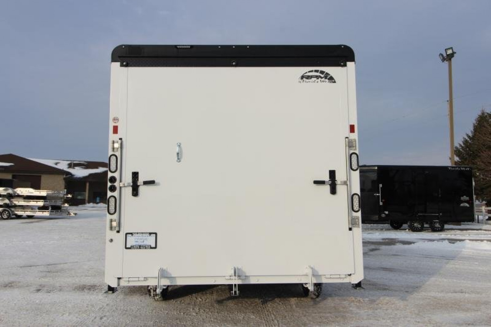 New 2025 Trails West Manufacturing 20' RPM Burandt Edition  Snowmobile Trailer