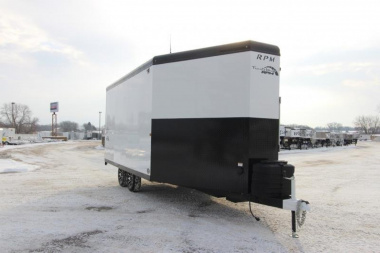 New 2025 Trails West Manufacturing 20' RPM Burandt Edition  Snowmobile Trailer