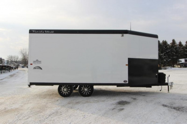 New 2025 Trails West Manufacturing 20' RPM Burandt Edition  Snowmobile Trailer