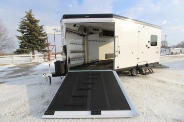 New 2025 Trails West Manufacturing 20' RPM Burandt Edition  Snowmobile Trailer