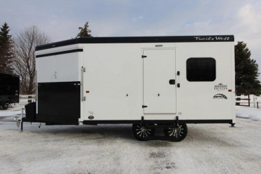 New 2025 Trails West Manufacturing 20' RPM Burandt Edition  Snowmobile Trailer