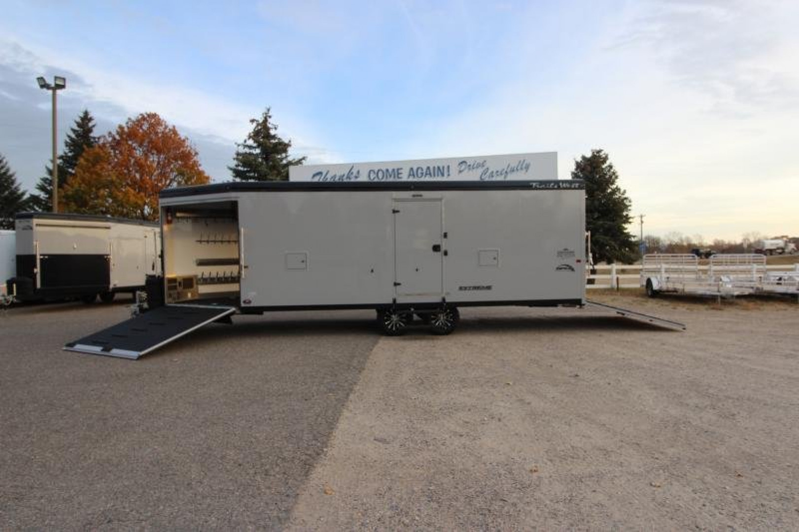 New 2025 Trails West 28' RPM BP Snowmobile Trailer