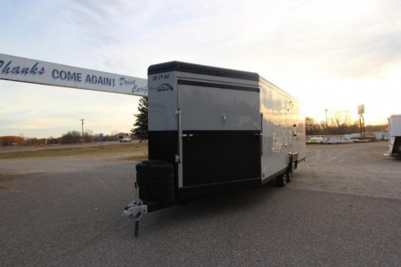 New 2025 Trails West 28' RPM BP Snowmobile Trailer
