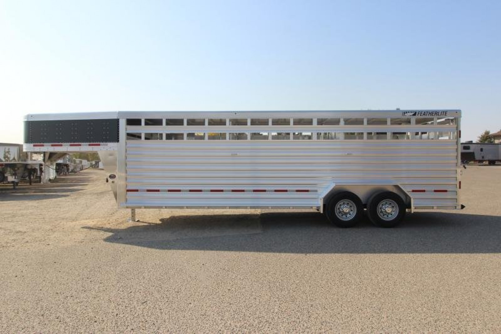 New 2025 Featherlite 8127 24' Stock  Stock Trailer