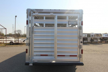 New 2025 Featherlite 8127 24' Stock  Stock Trailer