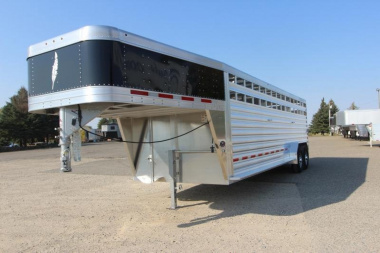 New 2025 Featherlite 8127 24' Stock  Stock Trailer