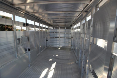 New 2025 Featherlite 8127 24' Stock  Stock Trailer