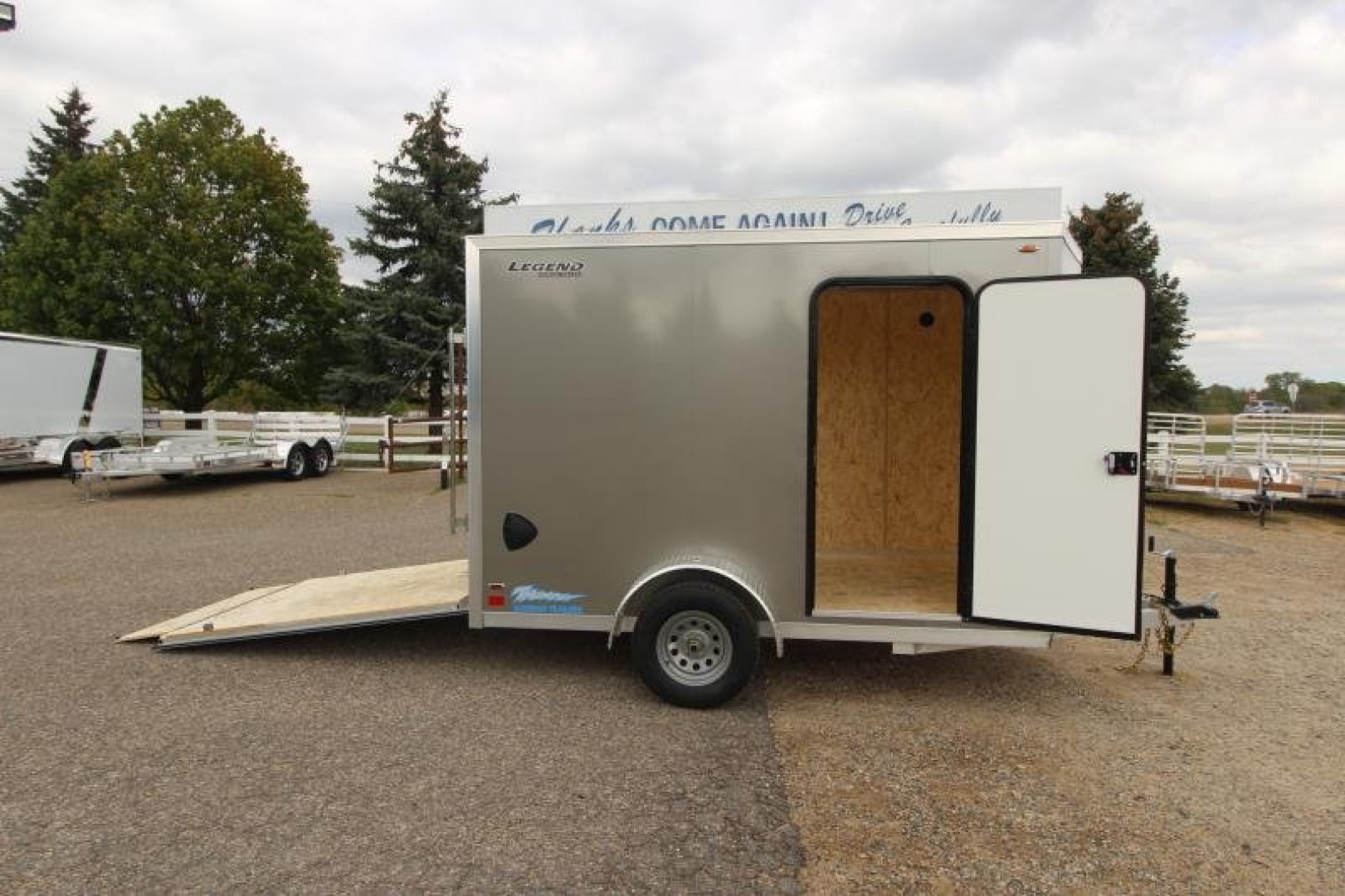 New 2025 Legend Thunder 6' x 11' Cargo / Enclosed Trailer