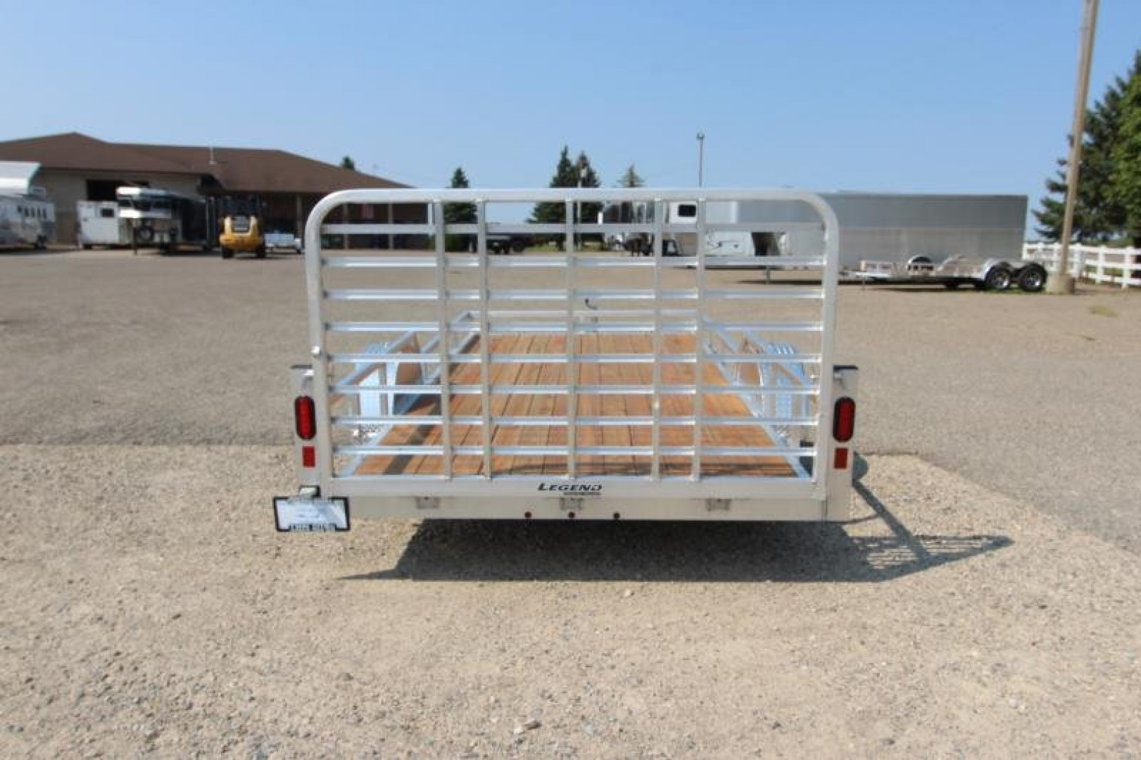 New 2025 LEGEND TRAILERS 7x14' Utility Trailer