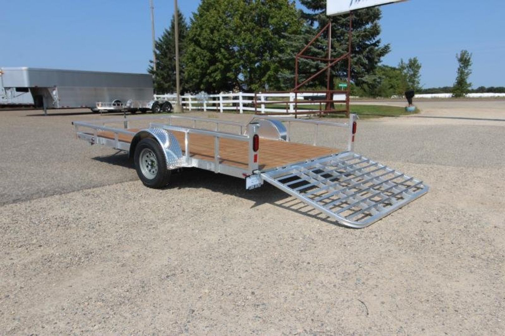 New 2025 LEGEND TRAILERS 7x14' Utility Trailer