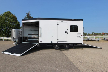 New 2025 Trails West RPM 20' Burandt Edition BP Snowmobile Trailer