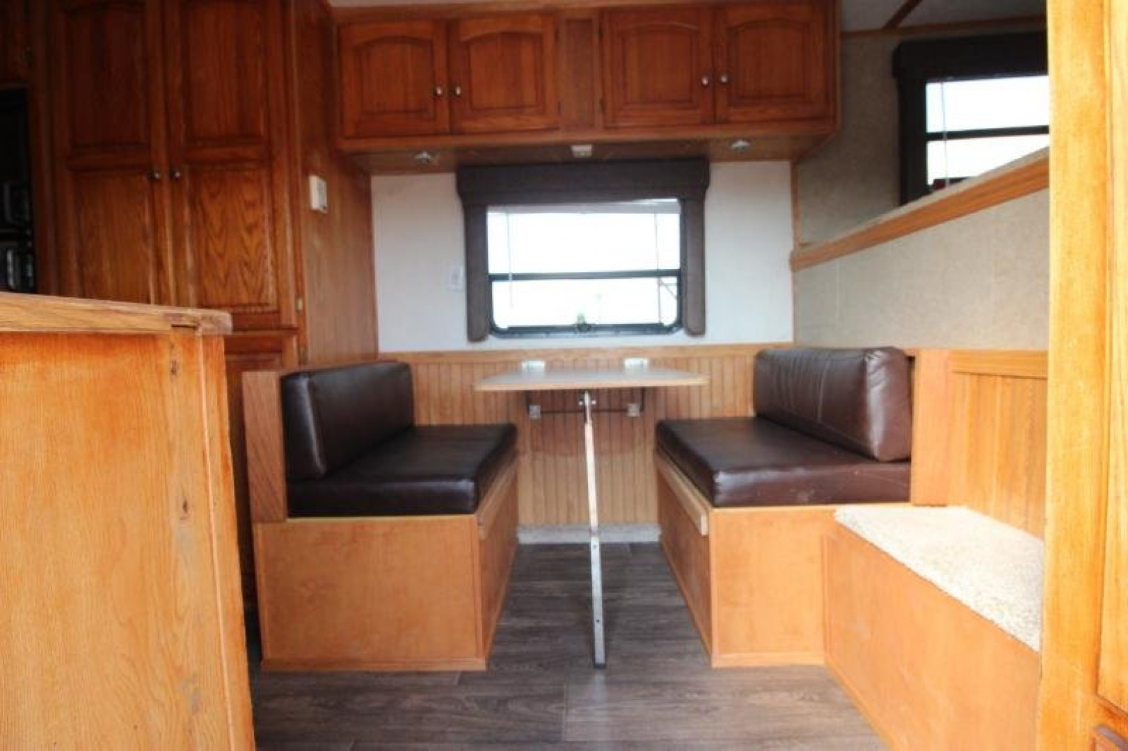 Used 2004 Bison Trailers 3HR 13' LQ Horse Trailer