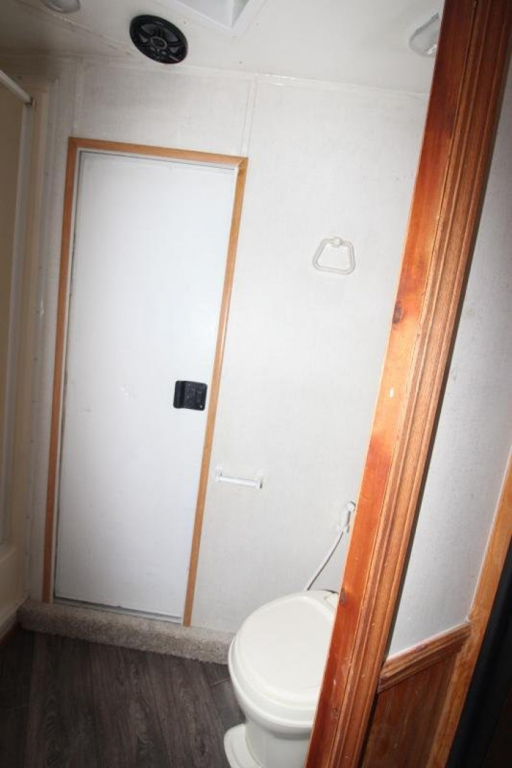 Used 2004 Bison Trailers 3HR 13' LQ Horse Trailer