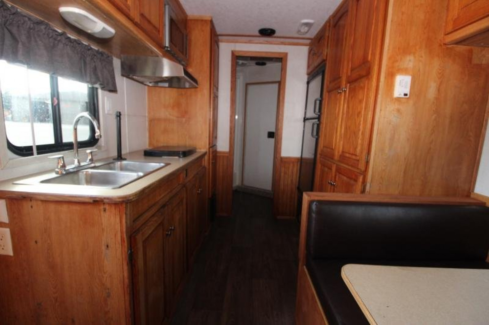 Used 2004 Bison Trailers 3HR 13' LQ Horse Trailer