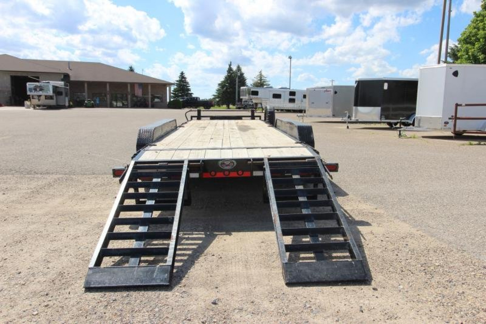 Used 2022 Load Trail 24' Utility Flatbed Trailer