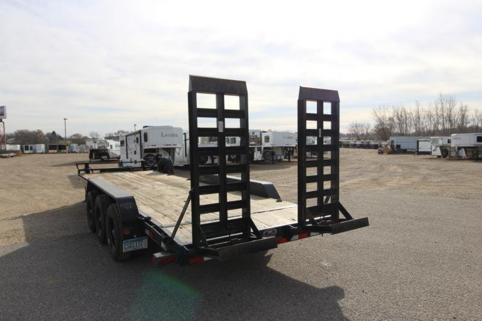 Used 2022 Load Trail 24' Utility Flatbed Trailer