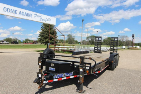 Used 2022 Load Trail 24' Utility Flatbed Trailer