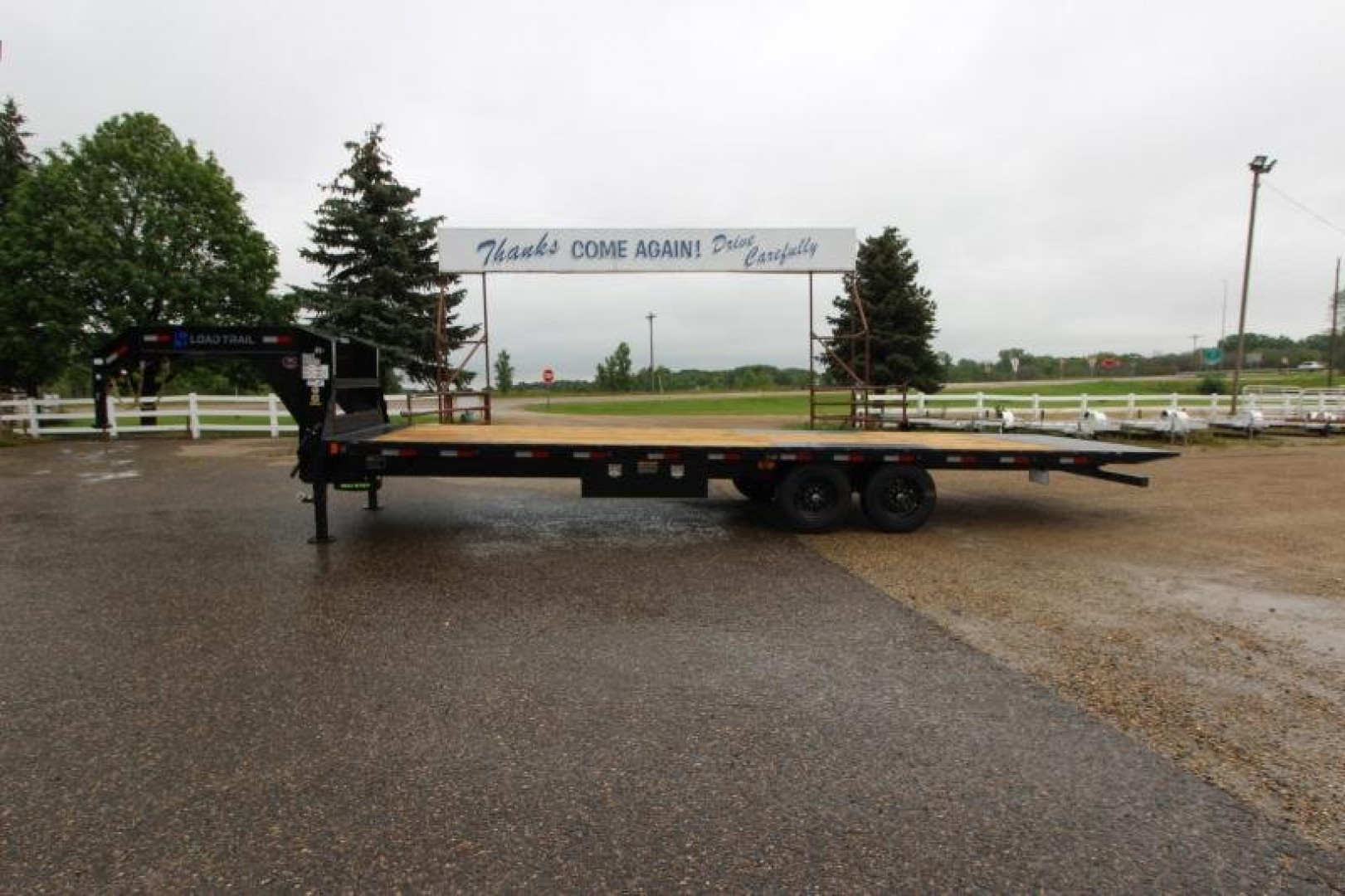 New 2025 Load Trail 28' GN Tilt Bed Equipment Trailer