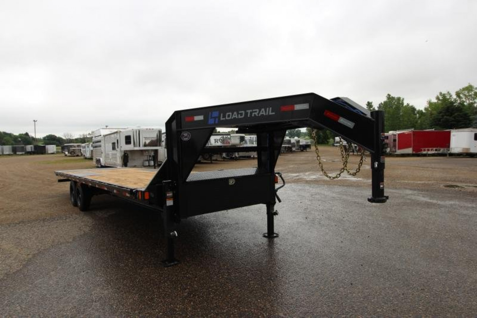 New 2025 Load Trail 28' GN Tilt Bed Equipment Trailer