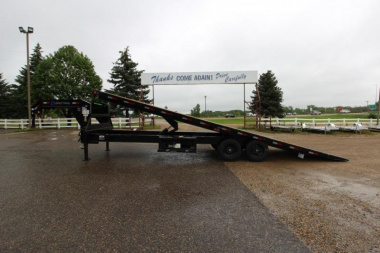 New 2025 Load Trail 28' GN Tilt Bed Equipment Trailer