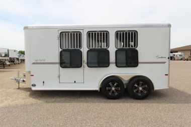 New 2025 Sundowner Super Tack 3 Horse BP Trailer