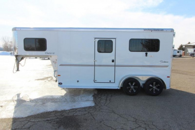 New 2023 Sundowner 2 Horse Charter SE GN Horse Trailer