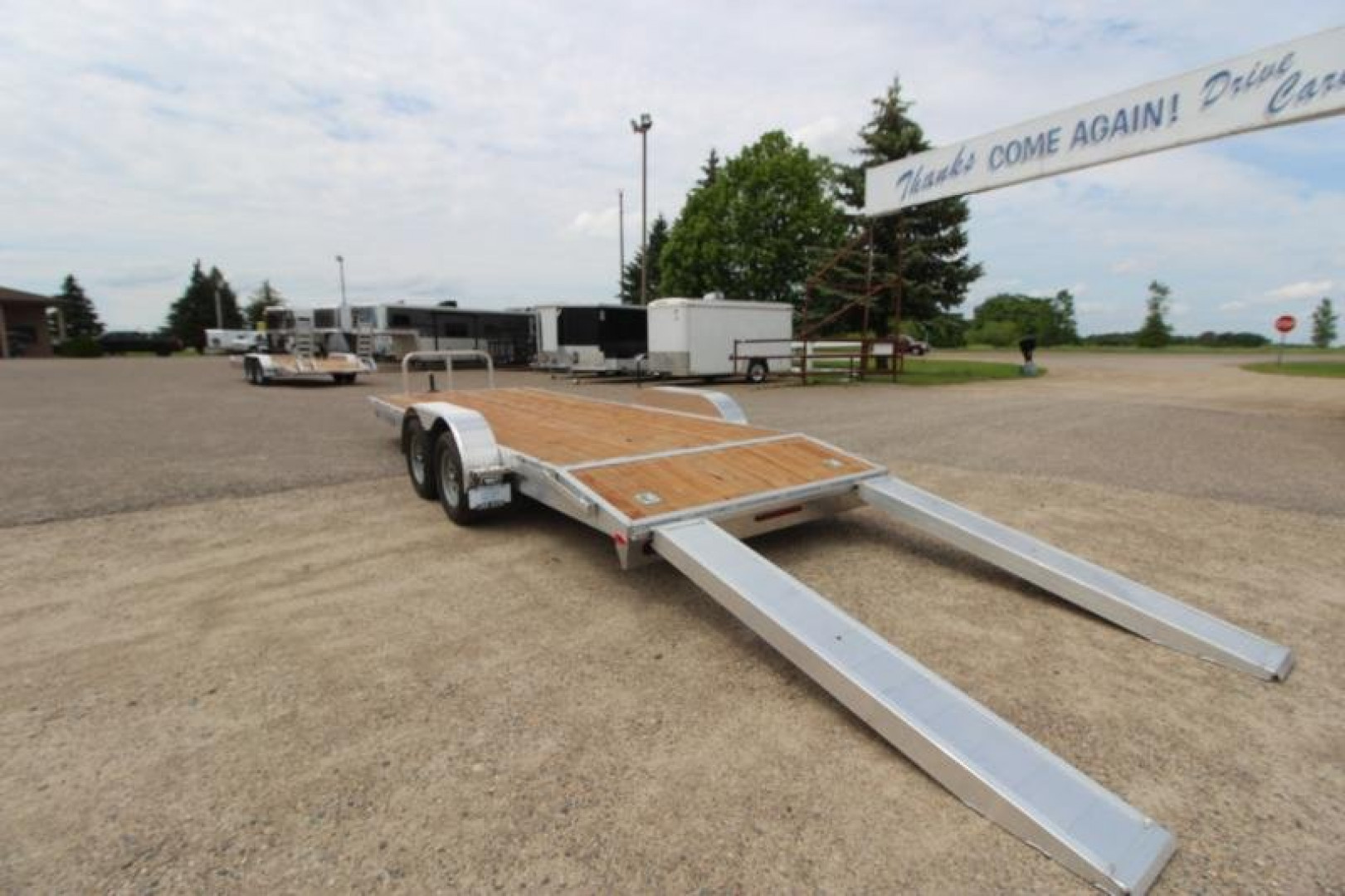 New 2025 Legend Open 7'x20' Car Hauler