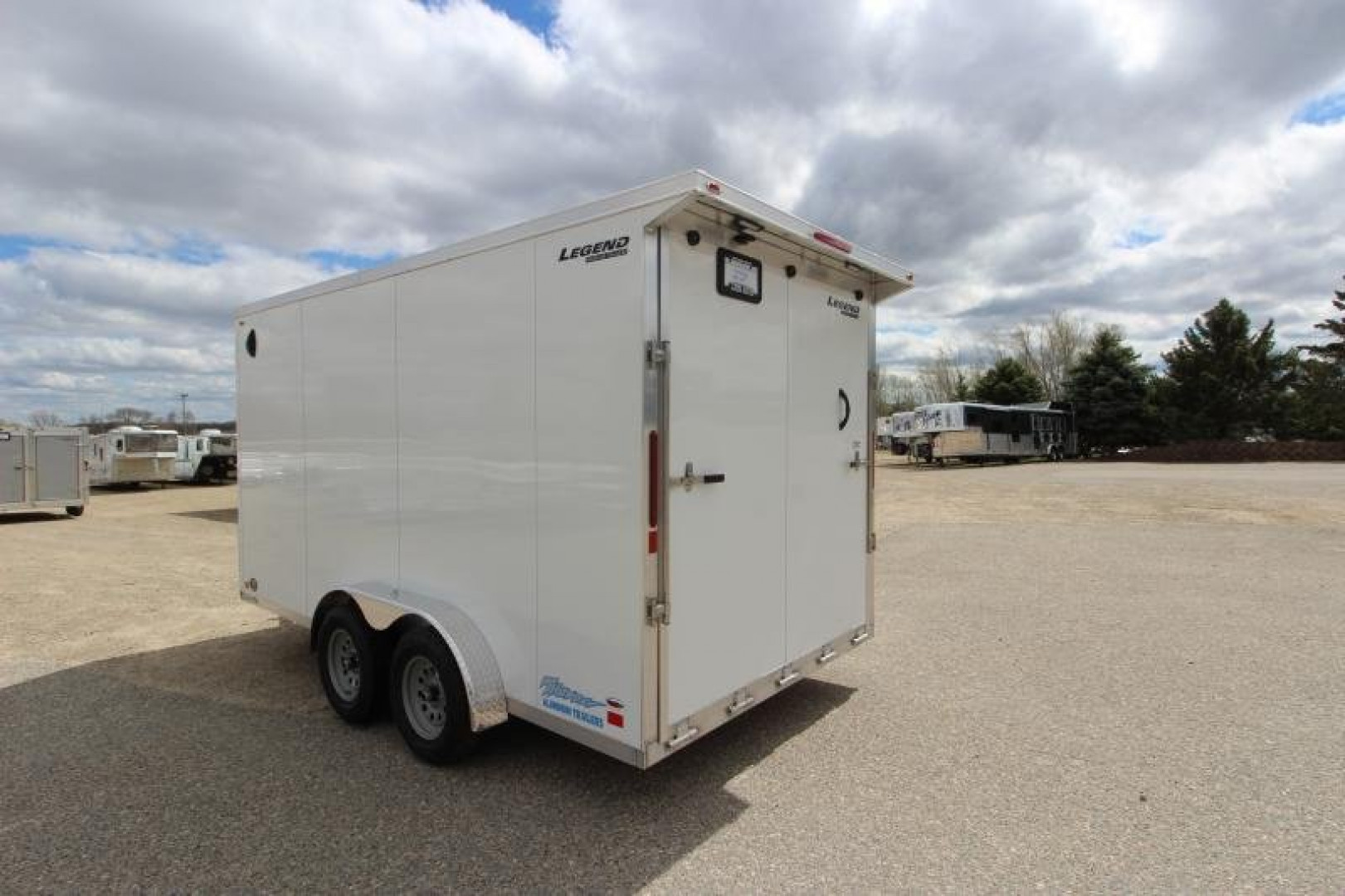 New 2025 Legend Thunder 7.5 x 16 Cargo / Enclosed Trailer
