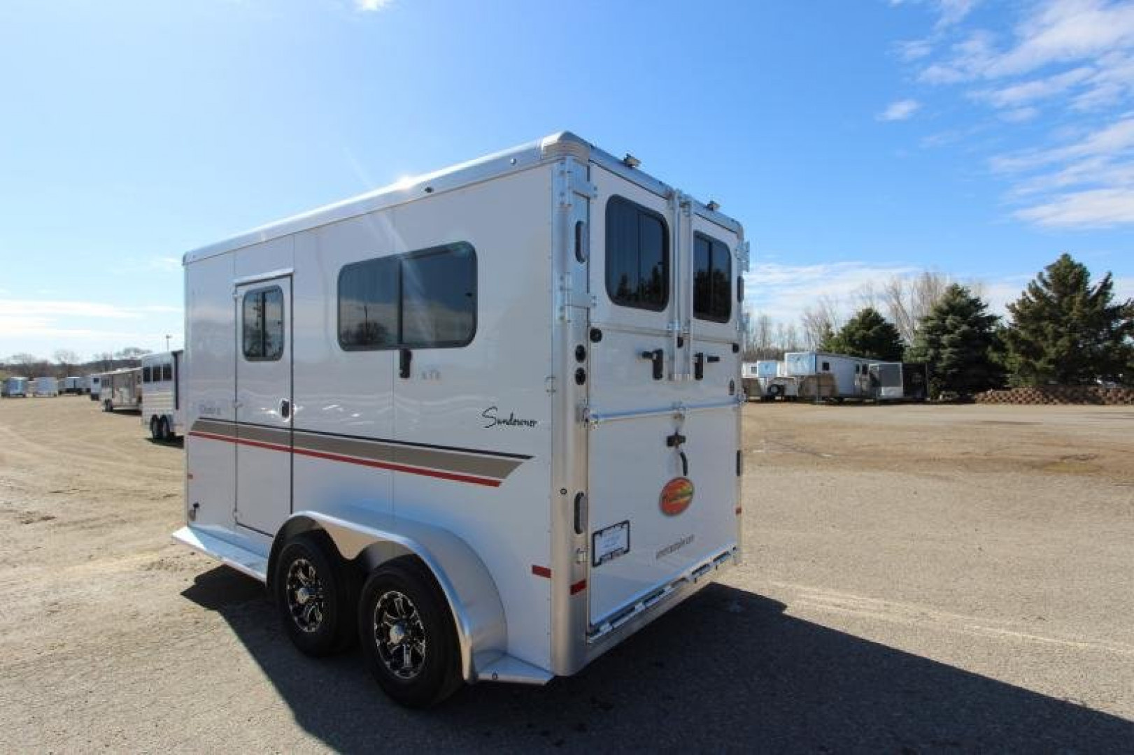 New 2025 Sundowner 2 Horse Charter BP Trailer