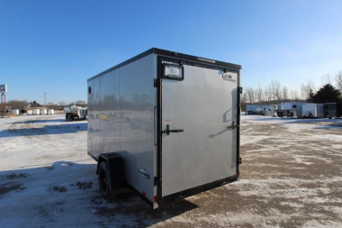 New 2024 Look Trailers Element SE Flat Top Sloped V-Nose 6x12 Cargo / Enclosed Trailer