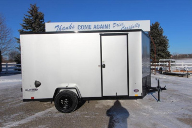 New 2024 Look Trailers Element SE Flat Top Sloped V-Nose 6x12 Cargo / Enclosed Trailer