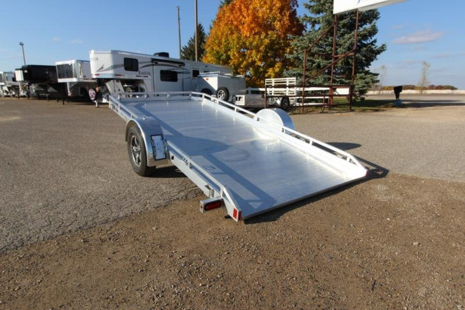 New 2024 LEGEND TRAILERS 7x14' Tilt Utility Trailer
