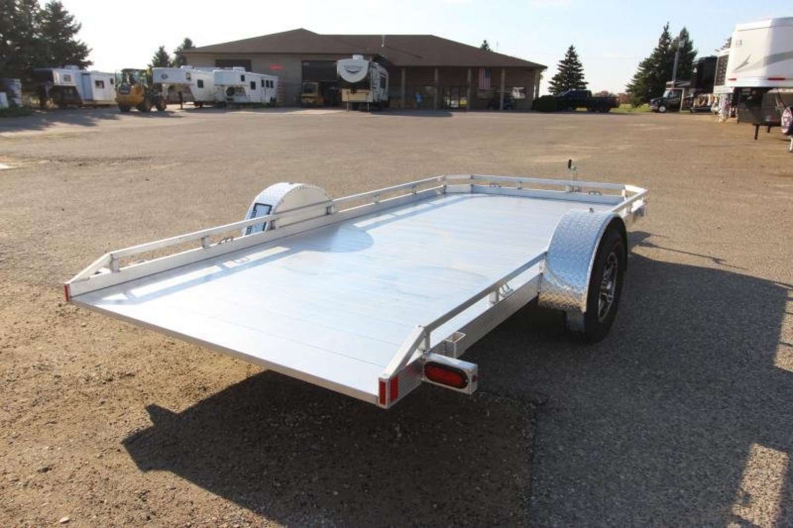 New 2024 LEGEND TRAILERS 7x14' Tilt Utility Trailer