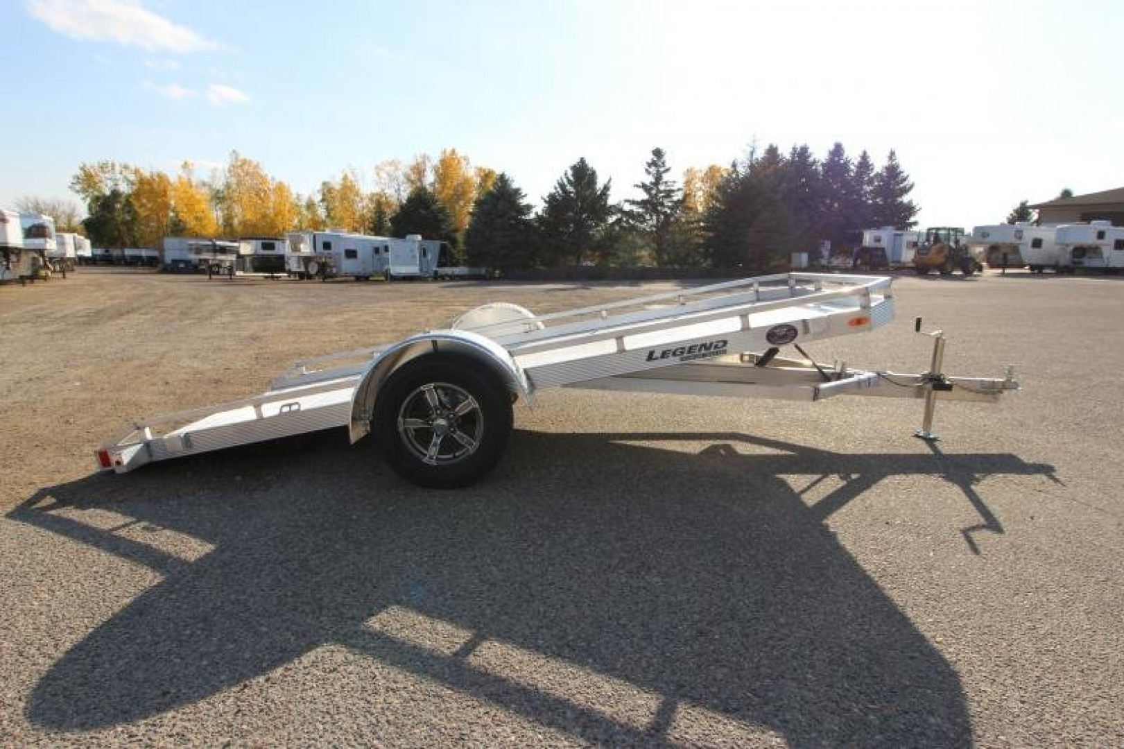 New 2024 LEGEND TRAILERS 7x14' Tilt Utility Trailer