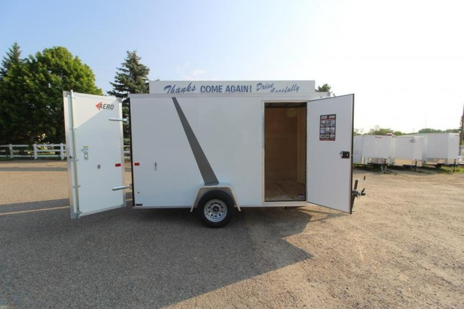 New 2024 Aero Trailers 6x12 Cargo / Enclosed Trailer