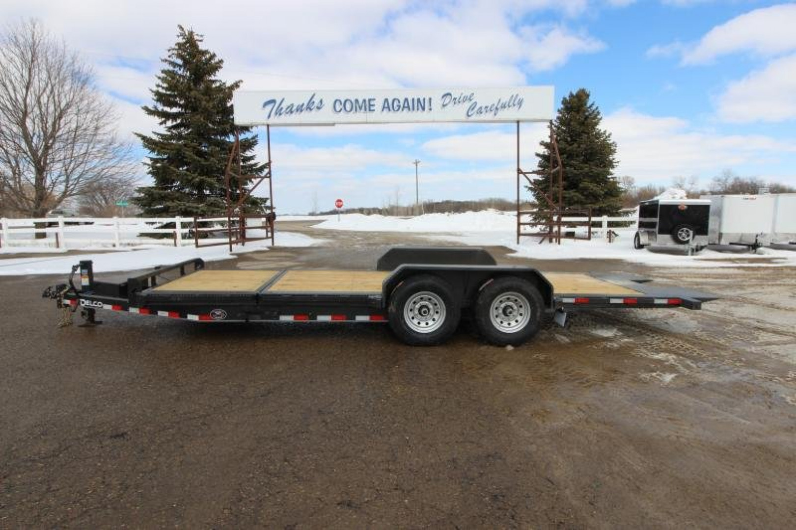 New 2023 DELCO TRAILERS Delco 20' Tilt Deck Equipment Trailer