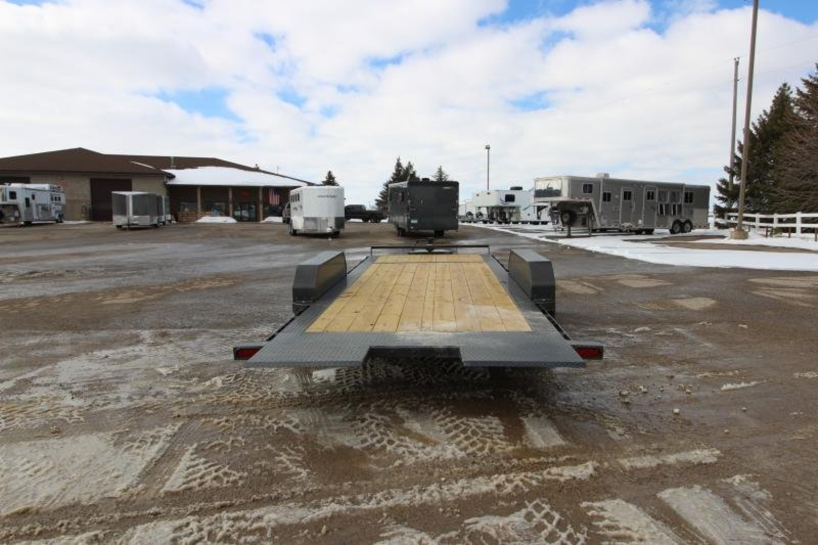 New 2023 DELCO TRAILERS Delco 20' Tilt Deck Equipment Trailer