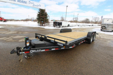 New 2023 DELCO TRAILERS Delco 20' Tilt Deck Equipment Trailer