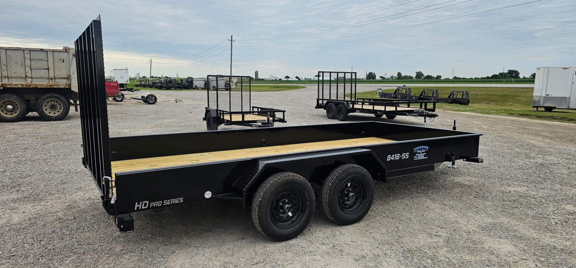 New 2025 Doolittle Trailers SS84x16 7k Utility Trailer