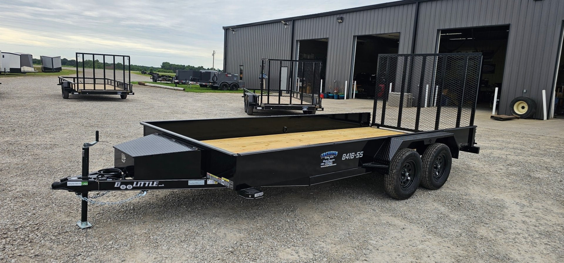 New 2025 Doolittle Trailers SS84x16 7k Utility Trailer